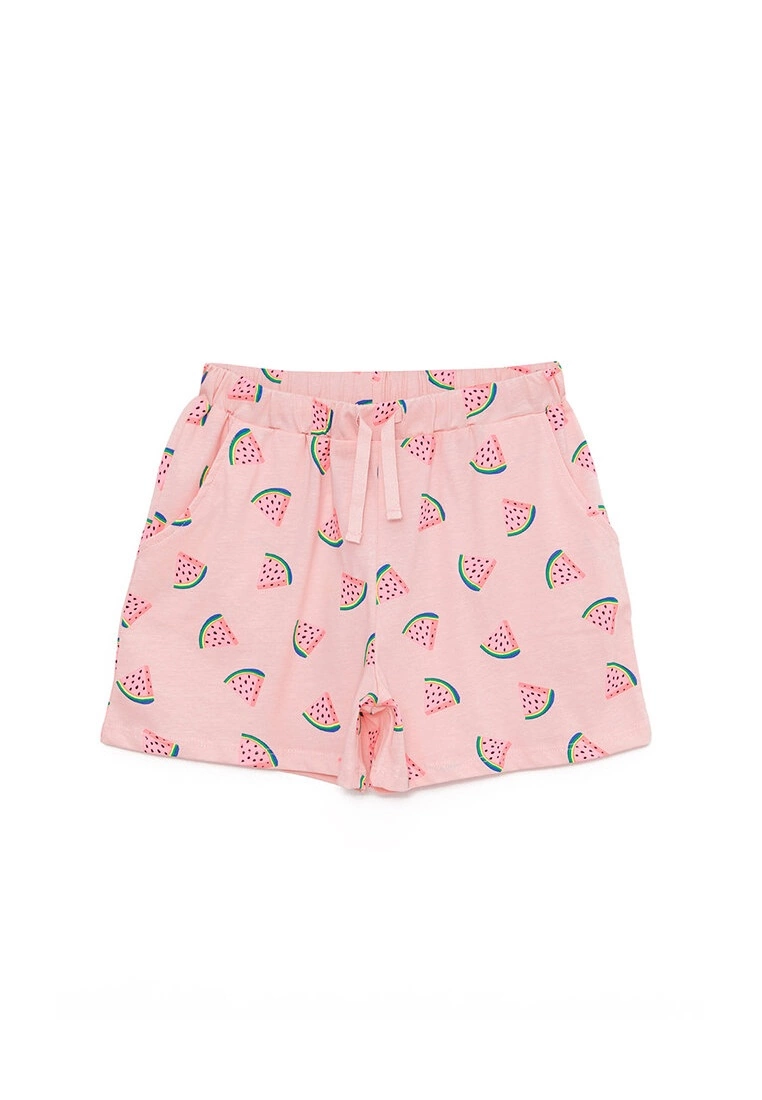 LC WAIKIKI Elastic Waist Printed Girl's Shorts 3 LC WAIKIKI Elastic Waist Printed Girl's Shorts
