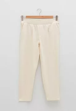 LC WAIKIKI Elastic Waist Straight Pocket Detailed Velvet Maternity Trousers -LC WAIKIKI popular shop lc waikiki 5338 1478726 6