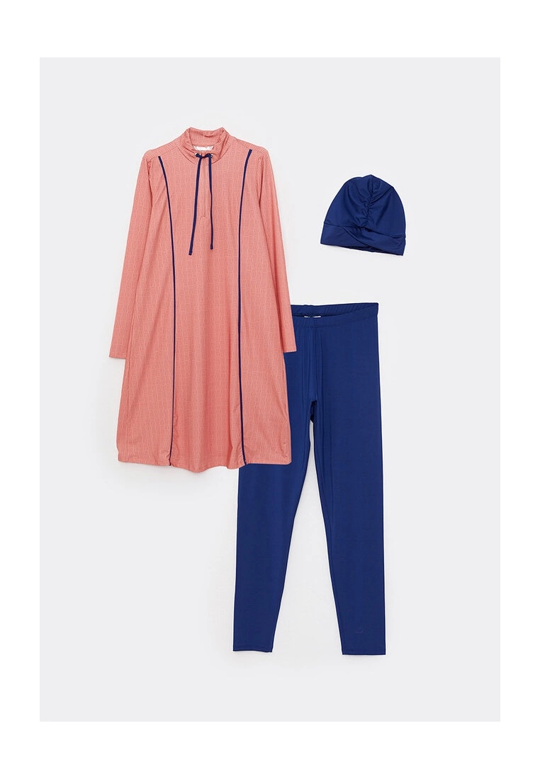 LC WAIKIKI Women's Hijab Swimsuit Set 7 LC WAIKIKI Women's Hijab Swimsuit Set - Image 5