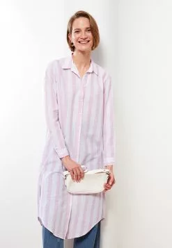 LC WAIKIKI Shirt Collar Striped Long Sleeve Women's Tunic 9 LC WAIKIKI Shirt Collar Striped Long Sleeve Women's Tunic -LC WAIKIKI popular shop lc waikiki 5414 9947736 2