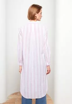 LC WAIKIKI Shirt Collar Striped Long Sleeve Women's Tunic 11 LC WAIKIKI Shirt Collar Striped Long Sleeve Women's Tunic -LC WAIKIKI popular shop lc waikiki 5415 9947736 4