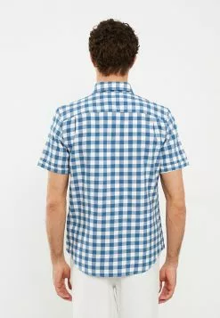 LC WAIKIKI Regular Fit Short Sleeve Plaid Men's Shirt -LC WAIKIKI popular shop lc waikiki 5448 6005236 4