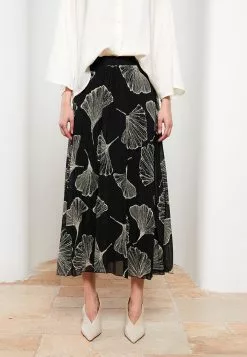 LC WAIKIKI Women Skirt With Elastic Waist Pattern -LC WAIKIKI popular shop lc waikiki 5461 1747736 3