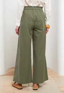 LC WAIKIKI Elastic Waist Comfortable Fit Straight Wide Leg Women's Trousers -LC WAIKIKI popular shop lc waikiki 5465 8137736 6