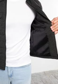 LC WAIKIKI Slim Fit Shirt Collar Men's Coat -LC WAIKIKI popular shop lc waikiki 5484 5357736 5