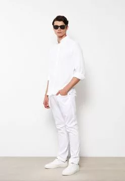 LC WAIKIKI Slim Fit Long Sleeve Dobby Men's Shirt