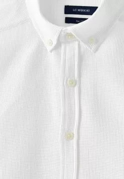 LC WAIKIKI Slim Fit Long Sleeve Dobby Men's Shirt -LC WAIKIKI popular shop lc waikiki 5501 7527736 8