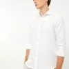 LC WAIKIKI Slim Fit Long Sleeve Dobby Men's Shirt -LC WAIKIKI popular shop lc waikiki 5522 7050836 1