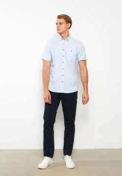 LC WAIKIKI Regular Fit Short Sleeve Men's Shirt -LC WAIKIKI popular shop lc waikiki 5548 1647626 2