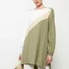 LC WAIKIKI Crew Neck Color Block Long Sleeve Women's Tunic -LC WAIKIKI popular shop lc waikiki 5574 5219726 1