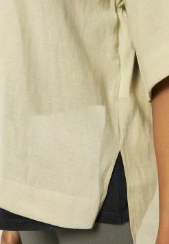 LC WAIKIKI Front Button Closure Straight Short Sleeve Women's Shirt -LC WAIKIKI popular shop lc waikiki 5582 5629726 3