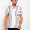 LC WAIKIKI Regular Fit Short Sleeve Striped Men's Shirt 2 LC WAIKIKI Regular Fit Short Sleeve Striped Men's Shirt -LC WAIKIKI popular shop lc waikiki 5583 4144236 1