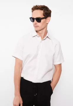 LC WAIKIKI Regular Fit Short Sleeve Twill Shirt 8 LC WAIKIKI Regular Fit Short Sleeve Twill Shirt -LC WAIKIKI popular shop lc waikiki 5583 8005236 2