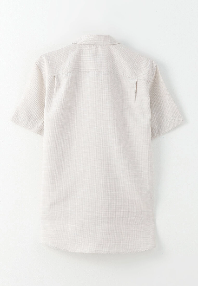 LC WAIKIKI Regular Fit Short Sleeve Twill Shirt 7 LC WAIKIKI Regular Fit Short Sleeve Twill Shirt - Image 5