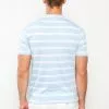LC WAIKIKI Crew Neck Short Sleeve Striped Combed Cotton Men's T-Shirt