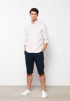 LC WAIKIKI Slim Fit Long Sleeve Dobby Men's Shirt -LC WAIKIKI popular shop lc waikiki 5643 6928236 3