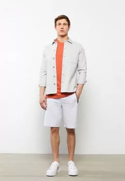 LC WAIKIKI Standard Pattern Knitted Shorts