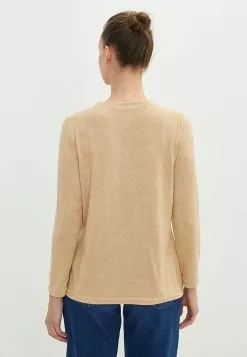 LC WAIKIKI Crew Neck Plain Long Sleeve Maternity Sweatshirt With Breastfeeding -LC WAIKIKI popular shop lc waikiki 5733 1406726 4