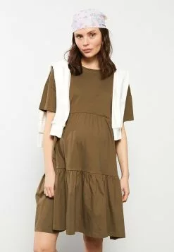 LC WAIKIKI Crew Neck Straight Short Sleeve Cotton Maternity Dress 13 LC WAIKIKI Crew Neck Straight Short Sleeve Cotton Maternity Dress -LC WAIKIKI popular shop lc waikiki 5766 6537736 4