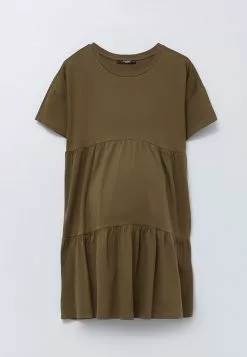 LC WAIKIKI Crew Neck Straight Short Sleeve Cotton Maternity Dress 16 LC WAIKIKI Crew Neck Straight Short Sleeve Cotton Maternity Dress -LC WAIKIKI popular shop lc waikiki 5767 6537736 7