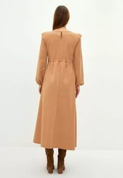 LC WAIKIKI Crew Neck Straight Long Sleeve Maternity Dress -LC WAIKIKI popular shop lc waikiki 5785 1588726 4