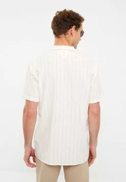 LC WAIKIKI Regular Fit Short Sleeve Striped Men's Shirt -LC WAIKIKI popular shop lc waikiki 5864 7858236 4