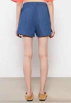 LC WAIKIKI Elastic Waist Straight Pocket Detailed Rodeo Jean Shorts For Women -LC WAIKIKI popular shop lc waikiki 6220 7138236 3