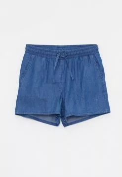 LC WAIKIKI Elastic Waist Straight Pocket Detailed Rodeo Jean Shorts For Women -LC WAIKIKI popular shop lc waikiki 6221 7138236 5