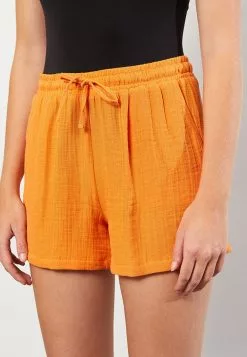LC WAIKIKI Elastic Waist Straight Women Shorts -LC WAIKIKI popular shop lc waikiki 6223 6138236 5