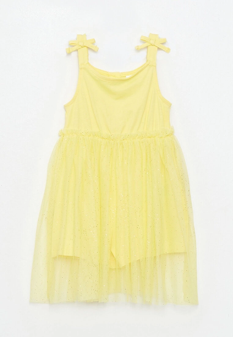 LC WAIKIKI Square Neck Basic Baby Girl Dress 3 LC WAIKIKI Square Neck Basic Baby Girl Dress