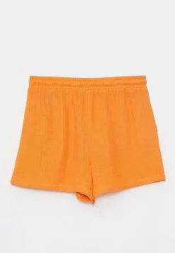 LC WAIKIKI Elastic Waist Straight Women Shorts -LC WAIKIKI popular shop lc waikiki 6224 6138236 7