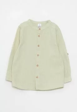 LC WAIKIKI Crew Neck Long Sleeve Basic Cotton Baby Boy Shirt And Trousers 2 Pack Set -LC WAIKIKI popular shop lc waikiki 6226 6748236 2