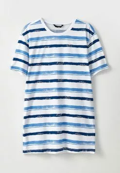LC WAIKIKI Crew Neck Short Sleeve Striped Combed Cotton Men's T-Shirt -LC WAIKIKI popular shop lc waikiki 6226 7528236 6