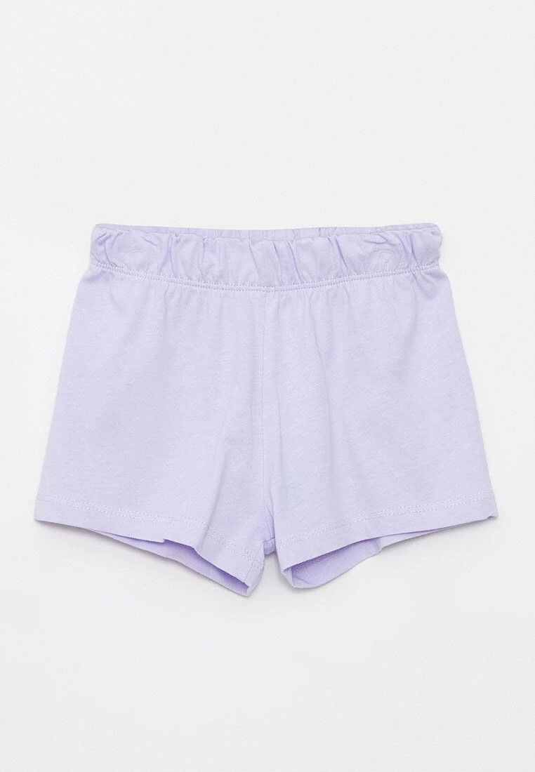 LC WAIKIKI Elastic Waist Basic Cotton Baby Girl Shorts 2 Pieces 4 LC WAIKIKI Elastic Waist Basic Cotton Baby Girl Shorts 2 Pieces - Image 2