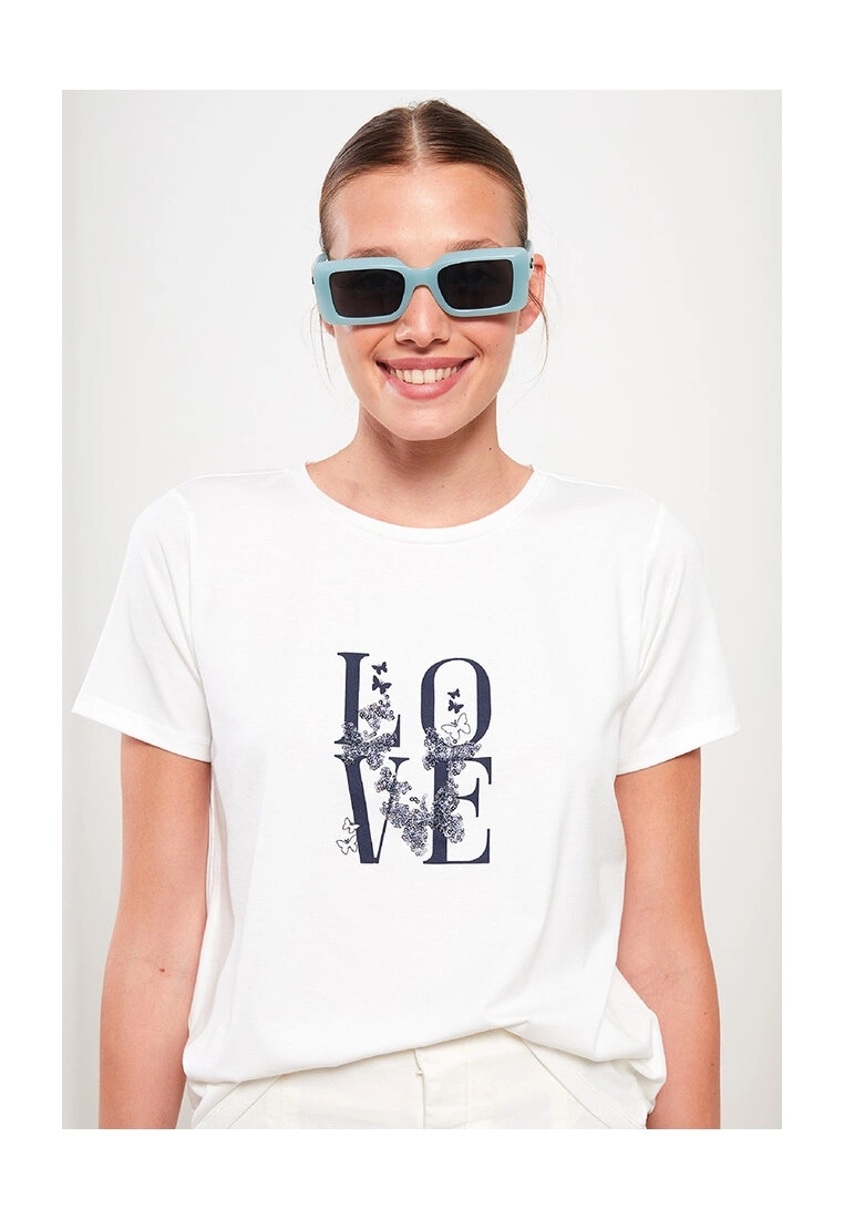 LC WAIKIKI Crew Neck Printed T-Shirt 6 LC WAIKIKI Crew Neck Printed T-Shirt - Image 4