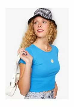 LC WAIKIKI Crew Neck Embroidered T-Shirt