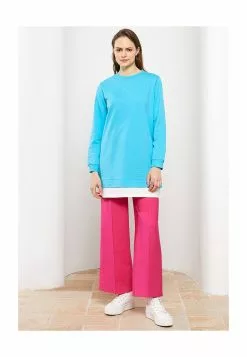 LC WAIKIKI Straight Women's Tunic Sweatshirt -LC WAIKIKI popular shop lc waikiki 6245 5095726 5