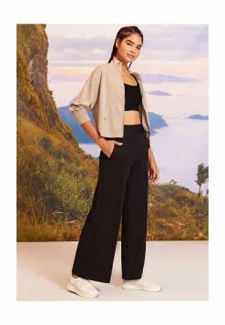 LC WAIKIKI Flat Elastic Waist Trousers -LC WAIKIKI popular shop lc waikiki 6254 0775726 4