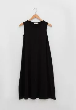 LC WAIKIKI Crew Neck Straight Sleeveless A-Cut Women's Dress -LC WAIKIKI popular shop lc waikiki 6276 2490616 5