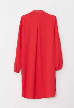 LC WAIKIKI Shirt Collar Straight Long Sleeve Women's Tunic -LC WAIKIKI popular shop lc waikiki 6298 3838236 7