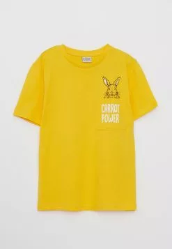 LC WAIKIKI Crew Neck Printed Short Sleeve Cotton Boy T-Shirt