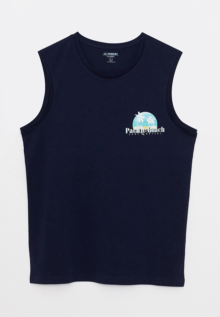 LC WAIKIKI Crew Neck Sleeveless Printed Male Athlete 8 LC WAIKIKI Crew Neck Sleeveless Printed Male Athlete - Image 6