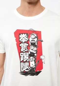 LC WAIKIKI Crew Neck Short Sleeve Minions Printed Combed Cotton Men's T-Shirt -LC WAIKIKI popular shop lc waikiki 6345 6538236 3