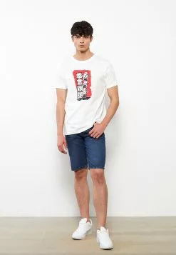 LC WAIKIKI Crew Neck Short Sleeve Minions Printed Combed Cotton Men's T-Shirt -LC WAIKIKI popular shop lc waikiki 6345 6538236 4