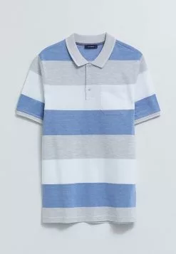 LC WAIKIKI Polo Neck Short Sleeve Color Block Men's T-Shirt