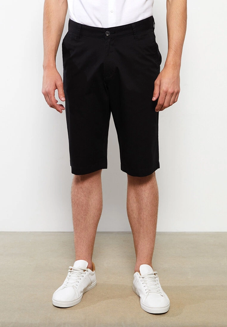 LC WAIKIKI Standard Pattern Gabardine Men's Shorts 6 LC WAIKIKI Standard Pattern Gabardine Men's Shorts - Image 4