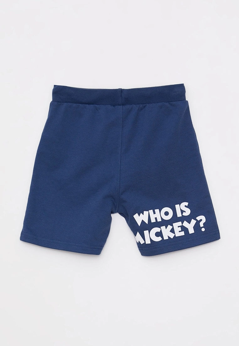 LC WAIKIKI Mickey Mouse Printed Boy Shorts With Elastic Waist 4 LC WAIKIKI Mickey Mouse Printed Boy Shorts With Elastic Waist - Image 2