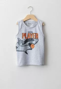 LC WAIKIKI Crew Neck Printed Boy Undershirt