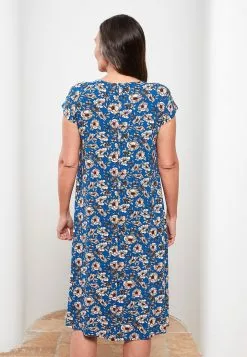 LC WAIKIKI Crew Neck Floral Short Sleeve A Cut Women's Dress 13 LC WAIKIKI Crew Neck Floral Short Sleeve A Cut Women's Dress -LC WAIKIKI popular shop lc waikiki 6432 8523526 5