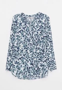 LC WAIKIKI Turtle Neck Floral Long Sleeve Viscose Women's Blouse -LC WAIKIKI popular shop lc waikiki 6434 8226526 5